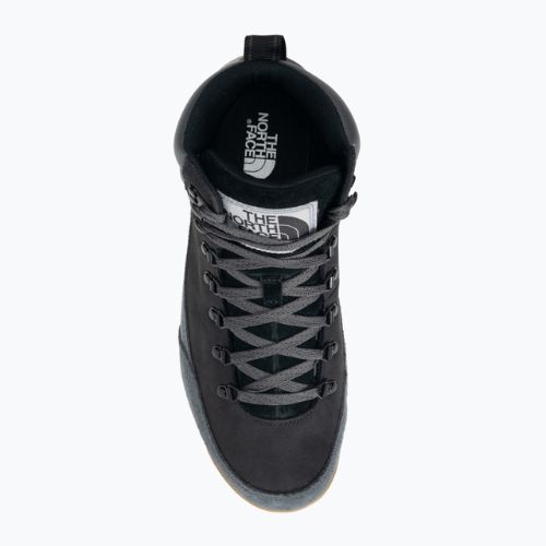 Herren-Trekkingstiefel The North Face Back To Berkeley IV Leather WP schwarz/asphaltgrau