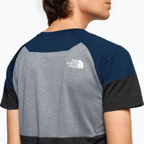 Herren-Trekking-T-Shirt The North Face Bolt Tech schattig blau/schwarz