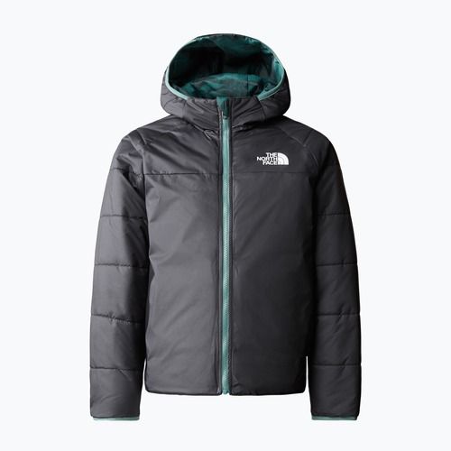 The North Face Reversible Perrito dark sage rain camo print/schwarz Kinder Winterjacke