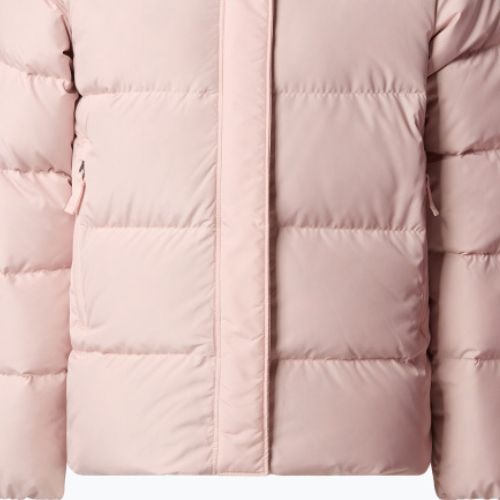 Kinder Daunenjacke The North Face North Down Fleece Parka rosa Moos