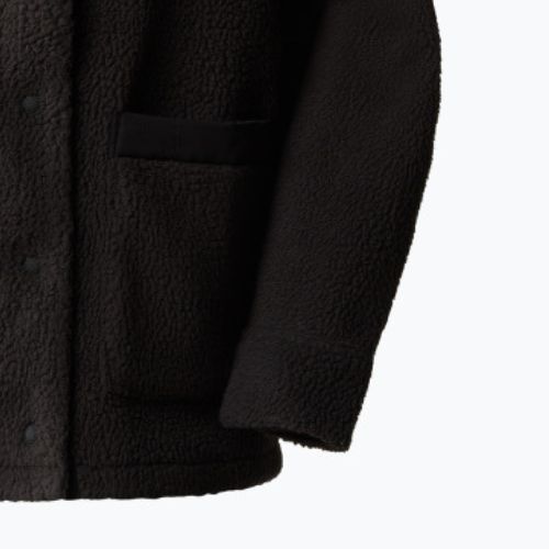 Damenpullover The North Face Cragmont Fleece Shacket schwarz