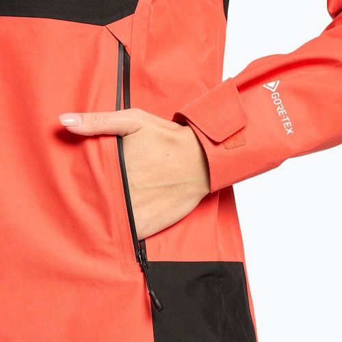 Damen-Softshell-Jacke The North Face Jazzi Gtx strahlend orange/schwarz