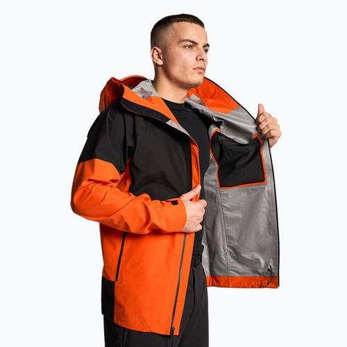 Herren Softshelljacke The North Face Jazzi Gtx rot orange/schwarz