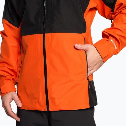 Herren Softshelljacke The North Face Jazzi Gtx rot orange/schwarz