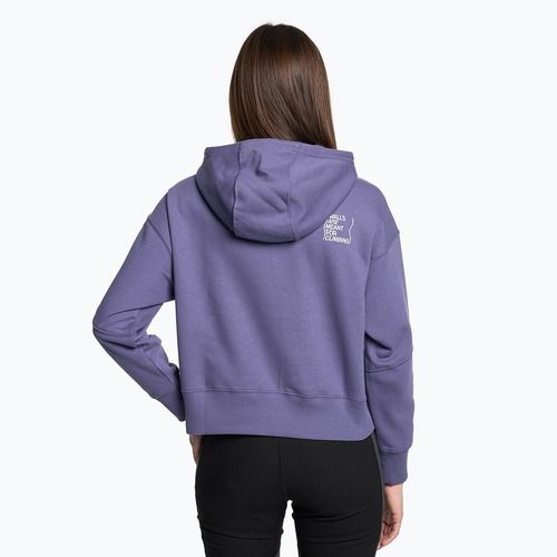 Damen The North Face Outdoor Grafik Hoodie Höhle blau