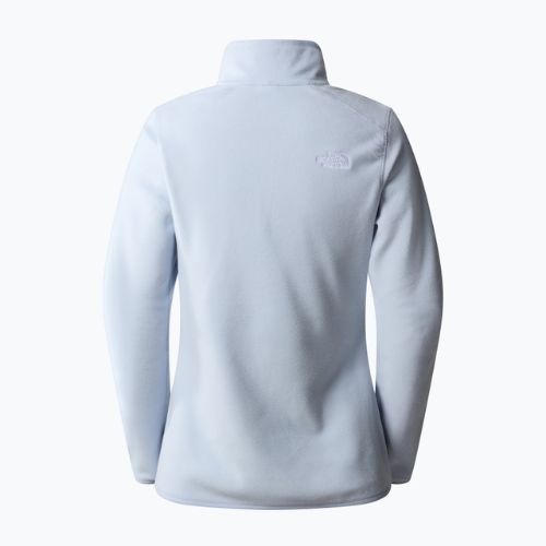 Damen Fleece-Sweatshirt The North Face 100 Glacier 1/4 Zip staubig periwinkle