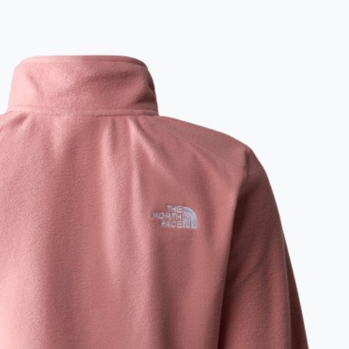 Damen Fleece-Sweatshirt The North Face 100 Glacier 1/4 Zip shady rose