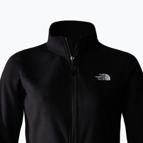 Damen Fleece-Sweatshirt The North Face 100 Glacier Fz schwarz