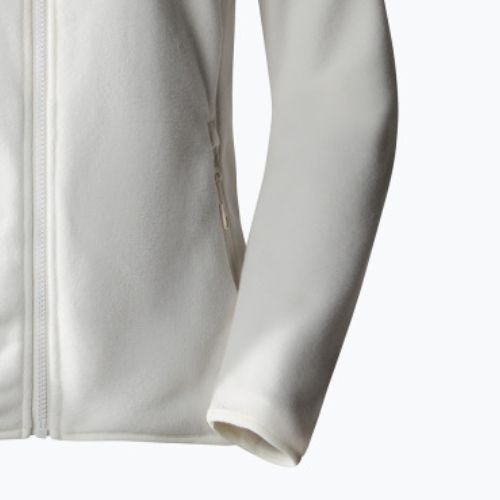 Damen Fleece-Sweatshirt The North Face 100 Glacier Fz gardenia weiß