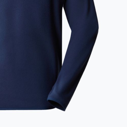 Herren Fleece-Sweatshirt The North Face 100 Glacier 1/4 Zip summit navy