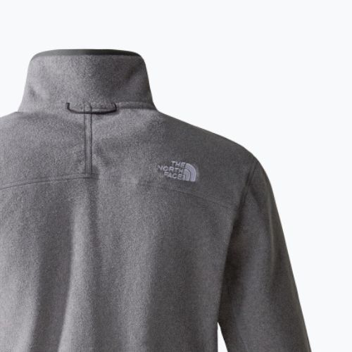 Herren The North Face 100 Glacier Full Zip Fleece-Sweatshirt Medium grau Heidekraut