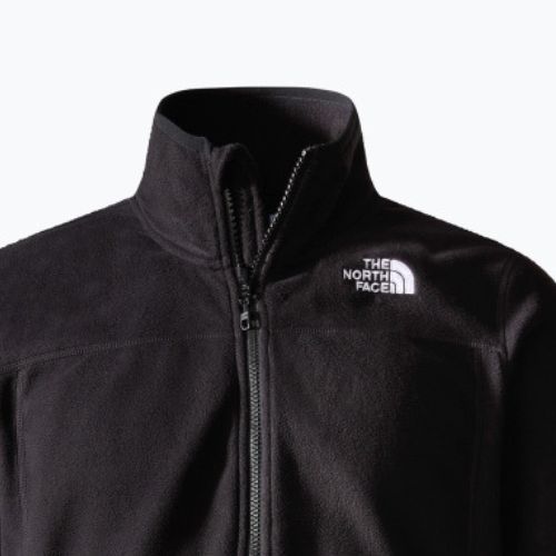 Herren Fleece-Sweatshirt The North Face 100 Glacier Full Zip schwarz