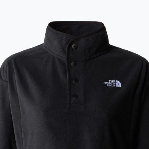 Damen Fleece-Sweatshirt The North Face Homesafe Snap Neck Fleece Pullover schwarz/schwarz