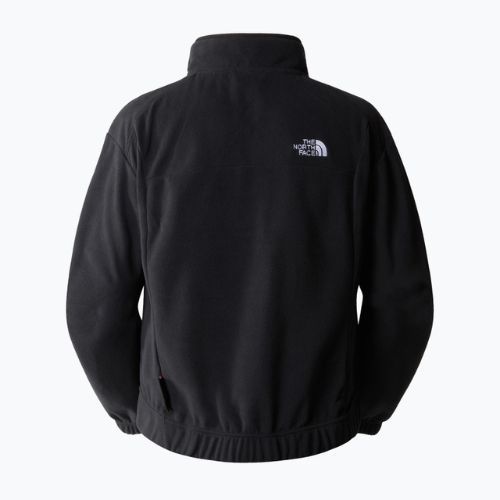 Damen Fleece-Sweatshirt The North Face Homesafe Snap Neck Fleece Pullover schwarz/schwarz