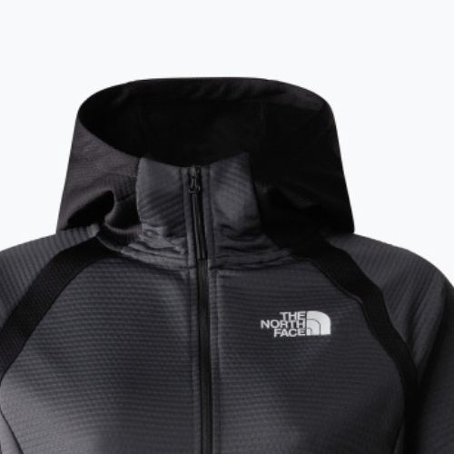 Damen-Trekking-Sweatshirt The North Face Ma Full Zip Fleece asphaltgrau/schwarz