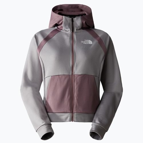 Damen-Trekking-Sweatshirt The North Face Ma Full Zip Fleece meld grey/fawn grey