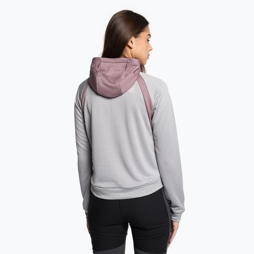 Damen-Trekking-Sweatshirt The North Face Ma Full Zip Fleece meld grey/fawn grey