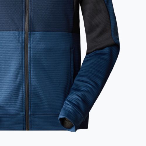 Herren-Trekking-Sweatshirt The North Face Ma Full Zip Fleece schattig blau/summit navy/asphaltgrau