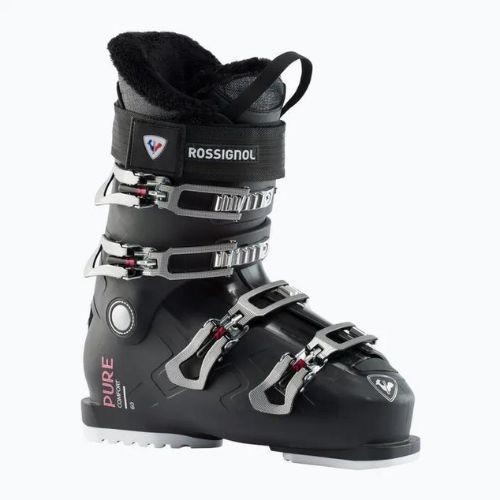 Damen-Skischuhe Rossignol Pure Comfort 60 soft schwarz