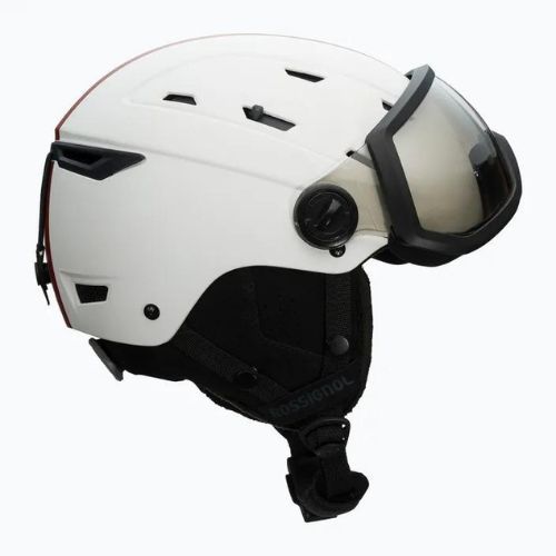 Rossignol Allspeed Visor Imp Photo Helm strato weiß