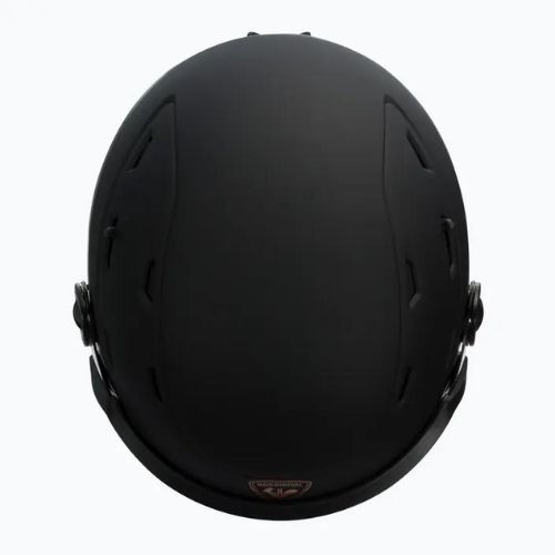 Damen Skihelm Rossignol Allspeed Visor Imp Photo schwarz
