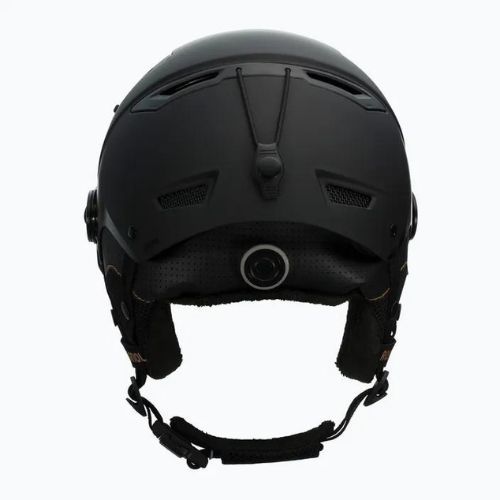 Damen Skihelm Rossignol Allspeed Visor Imp Photo schwarz