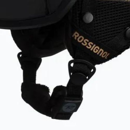 Damen Skihelm Rossignol Allspeed Visor Imp Photo schwarz