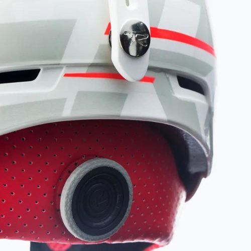Rossignol Hero Slalom Impacts Skihelm + Chinguard weiß