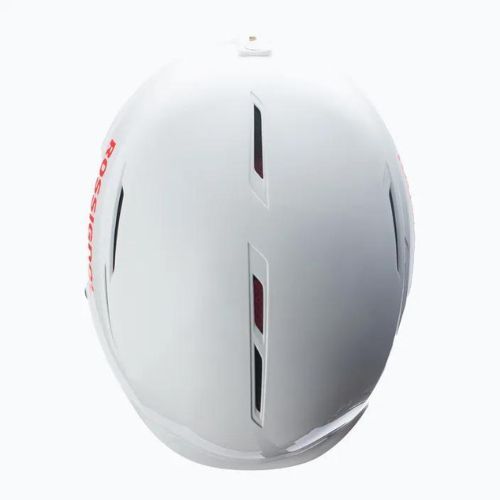 Rossignol Hero Slalom Impacts Skihelm + Chinguard weiß
