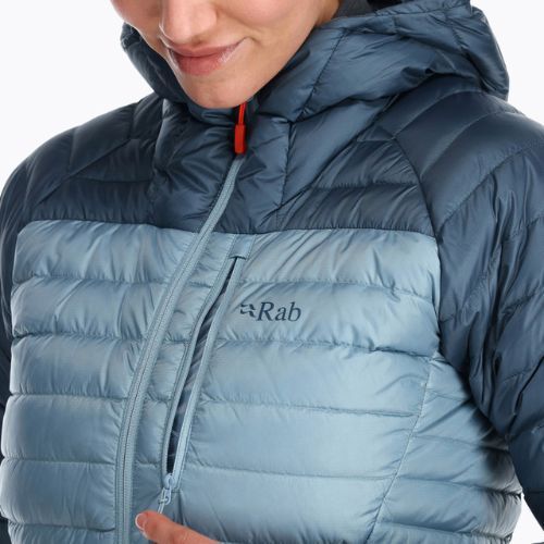 Damen Daunenjacke Rab Microlight Alpine orion blue/citadel