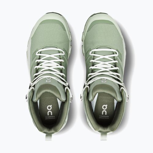 Herren-Trekkingschuhe On Cloudrock 2 Wasserdicht reseda/aloe