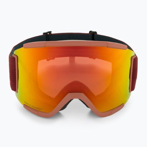 Smith Squad XL terra flow/alltäglich rot/sturmblau sensor Skibrille