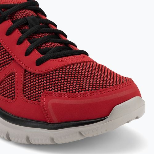 SKECHERS Track Bucolo rot/schwarz Herren Trainingsschuhe