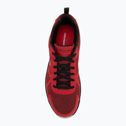 SKECHERS Track Bucolo rot/schwarz Herren Trainingsschuhe