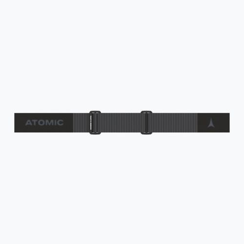 Atomic Revent Stereo schwarz/silberne Skibrille
