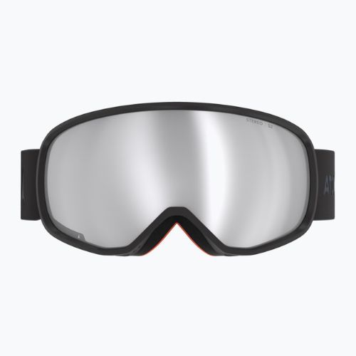 Atomic Revent Stereo schwarz/silberne Skibrille