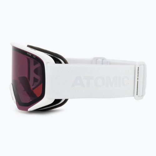 Atomic Savor weiß/rosa Skibrille