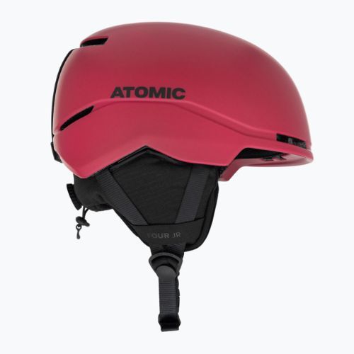 Kinder-Skihelm Atomic Four Jr rot