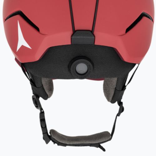 Atomic Savor Visor Stereo Skihelm dunkelrot