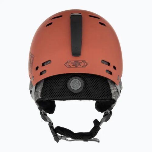 K2 Thrive rust Skihelm