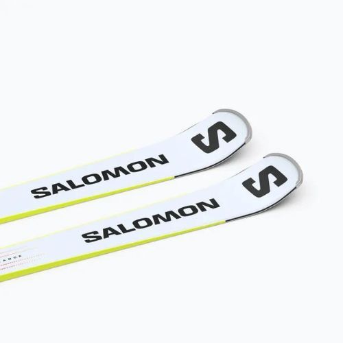 Salomon S/Max Endurance + M10 GW Abfahrtsski weiß/schwarz/säuregrün