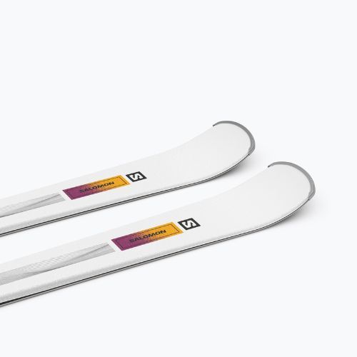 Damen-Abfahrtsski Salomon S/Max N°4 XT + M10 GW L8 weiß/neon turmeric/prune