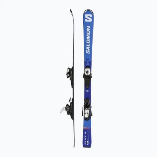 Kinder-Abfahrtsski Salomon S/Race MT Jr + L6 race blau/weiß