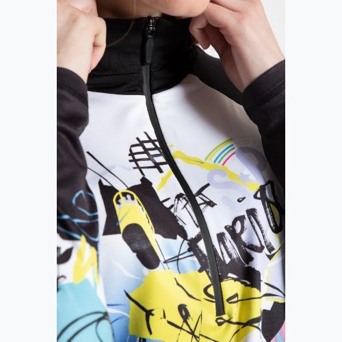Damen Sweatshirt Sportalm Bonny Print schwarz