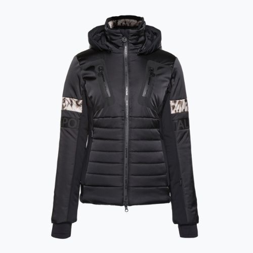 Damen Skijacke Sportalm Oxter m.Kap.o.P. schwarz