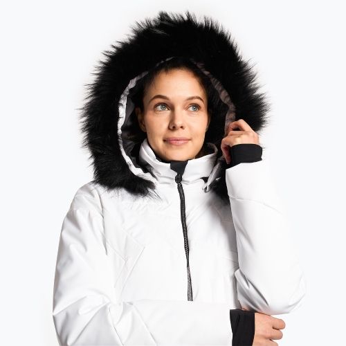 Damen Skijacke Sportalm Saturday m.Kap+P optisch weiß