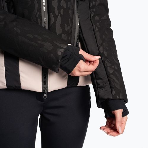 Damen Skijacke Sportalm Oregon m.Kap+P schwarz