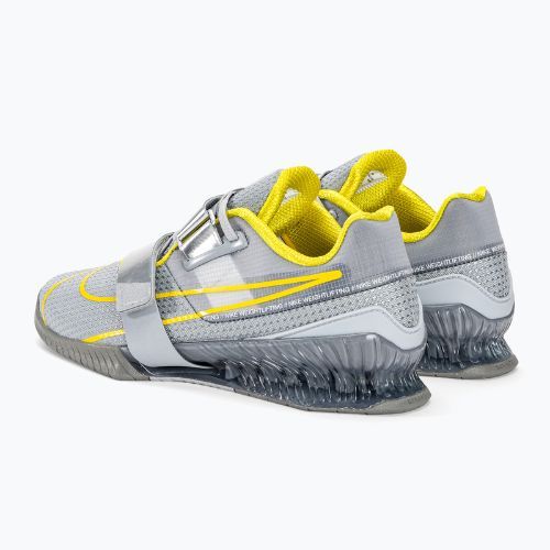 Nike Romaleos 4 Gewichtheben Schuhe wolfsgrau/aufhellend/blk met silber
