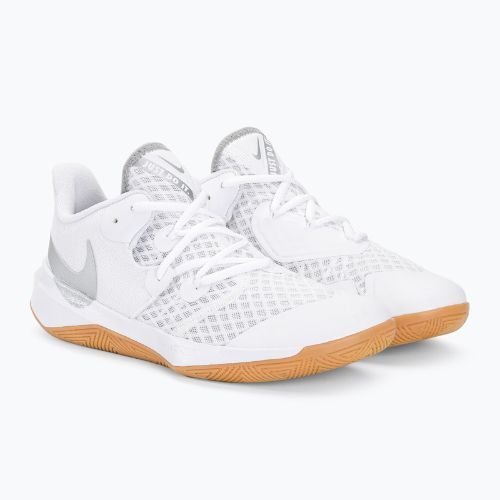 Nike Zoom Hyperspeed Court Volleyballschuhe SE Weiß/Metallic Silber Gummi