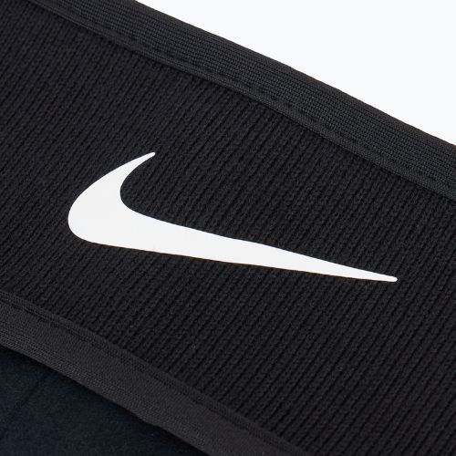 Nike Knit Stirnband schwarz/schwarz/weiß
